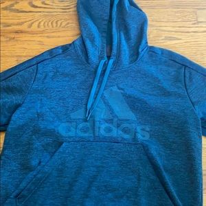 Blue adidas hoody